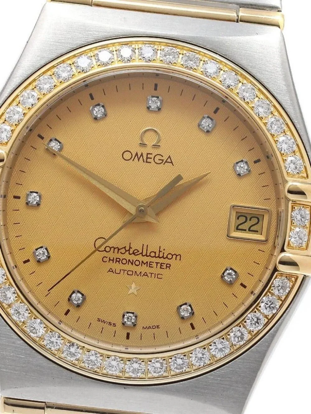 OMEGA Constellation 1207.15 date full bar gold Dial Automatic Men's Watch_972642